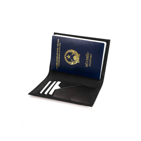 Vỏ đựng hộ chiếu Passport - Vải phối Da - SOWER P