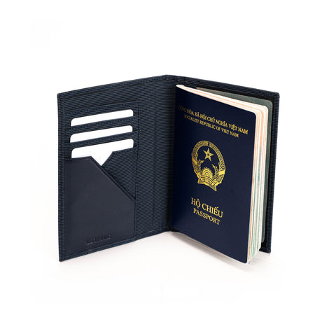 Vỏ đựng hộ chiếu Passport - Vải phối Da - SOWER P