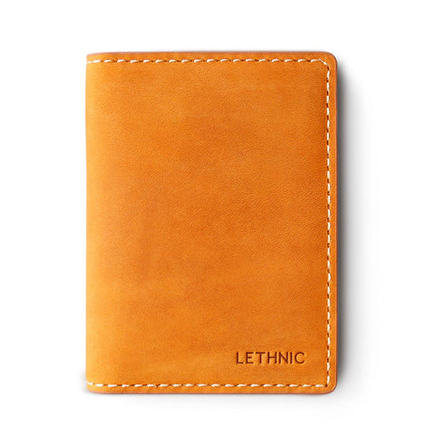 Joy - Ví gập đôi mini Ví lethnic Vàng bò 