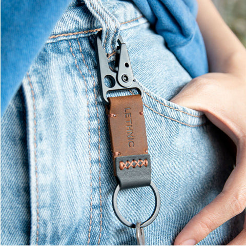 Móc khoá da handmade LETHNIC 