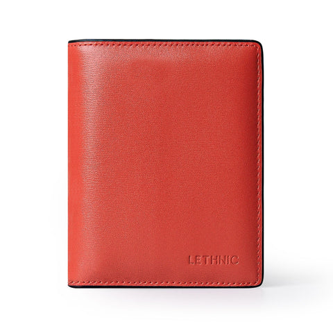 Ví gập đôi dáng đứng - Mini Bloss lethnic Cà Rốt 