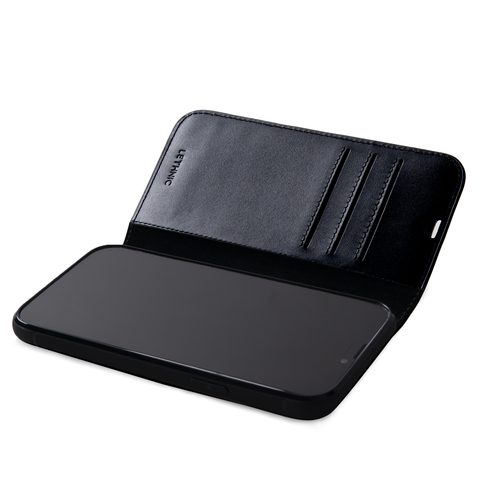 Ốp lưng kèm ví - Flip Cover IPhone 13 Pro Max, 13 Pro & 13 - LETHNIC