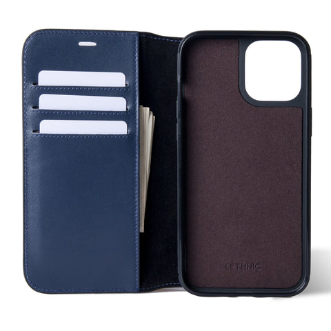 Flip Cover Cho iPhone 12, 12 Pro & 12 Promax Apple Accessories, Ví lethnic 
