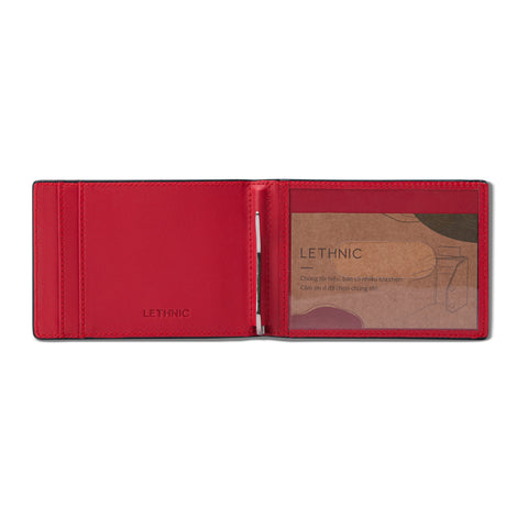 Ví Kẹp Tiền, Đựng Card Nhỏ Gọn - Money Clip Series 02 - HOPEN Trơn