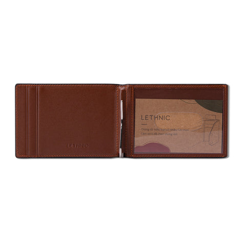 Ví Kẹp Tiền, Đựng Card Nhỏ Gọn - Money Clip Series 02 - HOPEN Trơn
