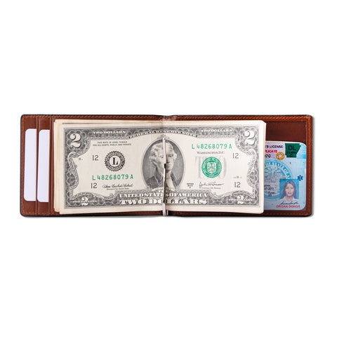 Ví Kẹp Tiền, Đựng Card Nhỏ Gọn - Money Clip Series 02 - HOPEN Trơn