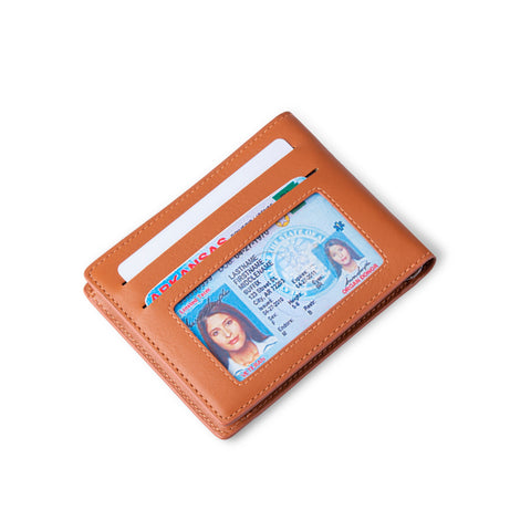 SELFMARK - Ví da bò có cây kẹp tiền