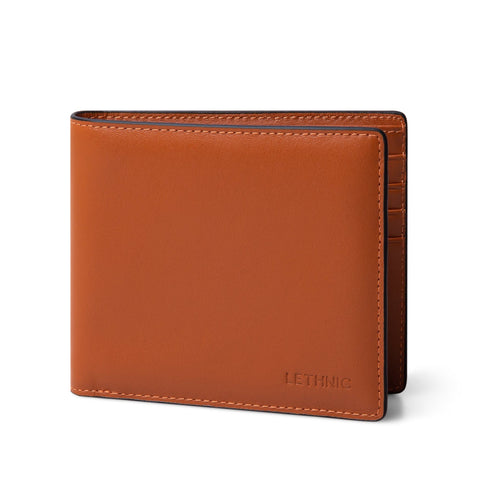 Cosy - Ví gập đôi ngang - Classic Bifold Design Ví lethnic Nâu 