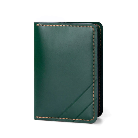 Light - Ví Mini Đựng Card Handmade Mini Wallet LETHNIC Xanh Rêu 
