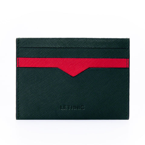 Ví nhỏ gọn đựng thẻ card - Mini Victory Ví lethnic Xanh Rêu 