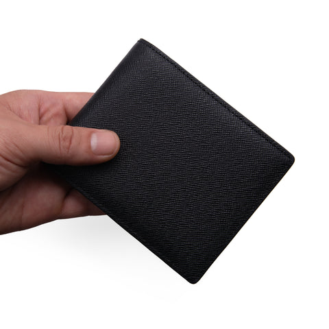 Ví ngang có ngăn khoá kéo - Lucky - Epsom Leather