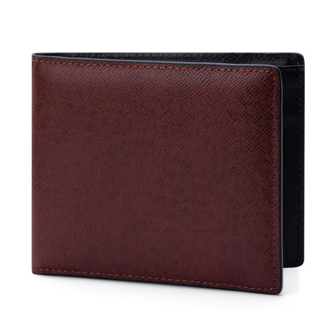 Ví ngang có ngăn khoá kéo - Lucky - Epsom Leather