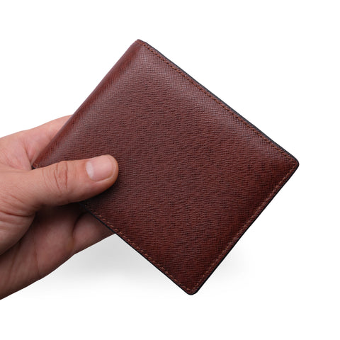 Ví ngang có ngăn khoá kéo - Lucky - Epsom Leather