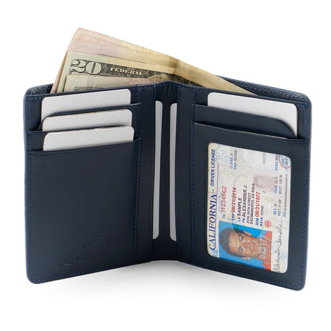 Ví Verda - Classic Bifold Đứng Ví lethnic 