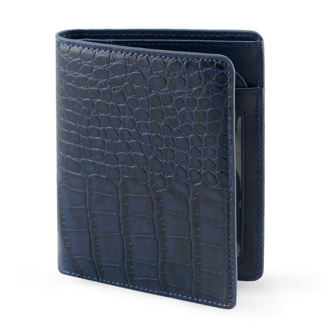 Ví Verda - Classic Bifold Đứng Ví lethnic Xanh 